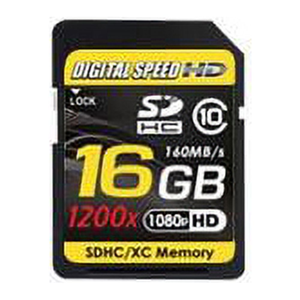 Digital Speed 16GB 1200X Professional High Speed Mach III 160MB/s Error ...