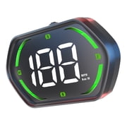 Digital Speedometer for Car Display Universal Car Head-Up Display, GPS Speedometer With MPH/KMH Switch, Overspeed Alarm, Auto Brightness Adjustment, Plug and Play for All Vehicles