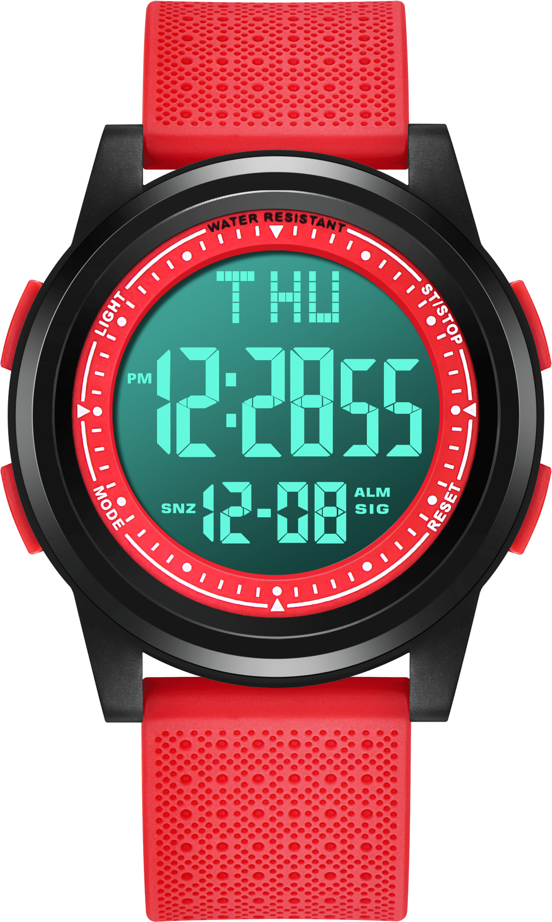 Digital Sport Watch for Men,50M Waterproof LED Backlight UltraThin Men