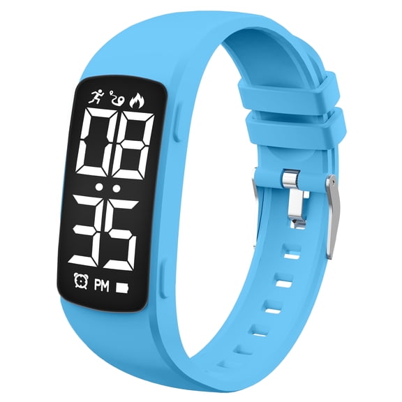Digital Sport Watch with Pedometer Waterproof Watch for Age 4-12 Birthday Gift for Age 4-12