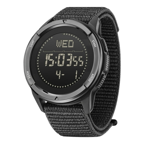 Digital Sports Smart Watch Ultra Thin Carbon Fiber Strap Waterproof Pedometer Function Outdoor GPS Watch