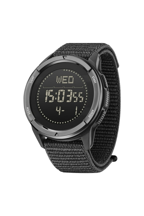 Digital Sports Smart Watch Ultra Thin Carbon Fiber Strap Waterproof Pedometer Function Outdoor GPS Watch