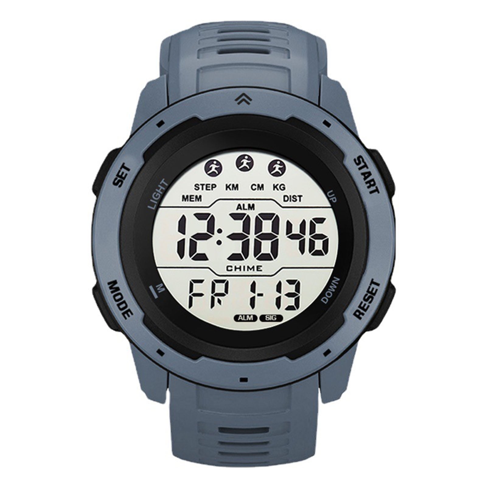 Reloj Hombre Outdoor Digital Watches Sport LED Men Big Dial Round Watch  Luminous Casual Clock Multifunction Wrist Stopwatch 2022 - AliExpress