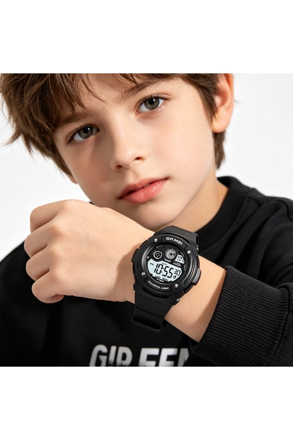 Digital Sports Watch, Waterproof Luminous Wristwatch With Alarm Stopwatch Calendar Shock Resistant Display Multifunction Electronic Watch, Electronic Watch for School Running Outdoor Activities