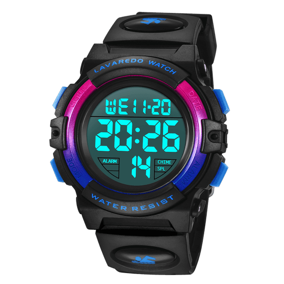 Kids Digital Sports Watch for Age 4-15 Waterproof Watches with Alarm Stopwatch Wrist Watches for Boys Girls Birthday Chriatmas Gift for Kids