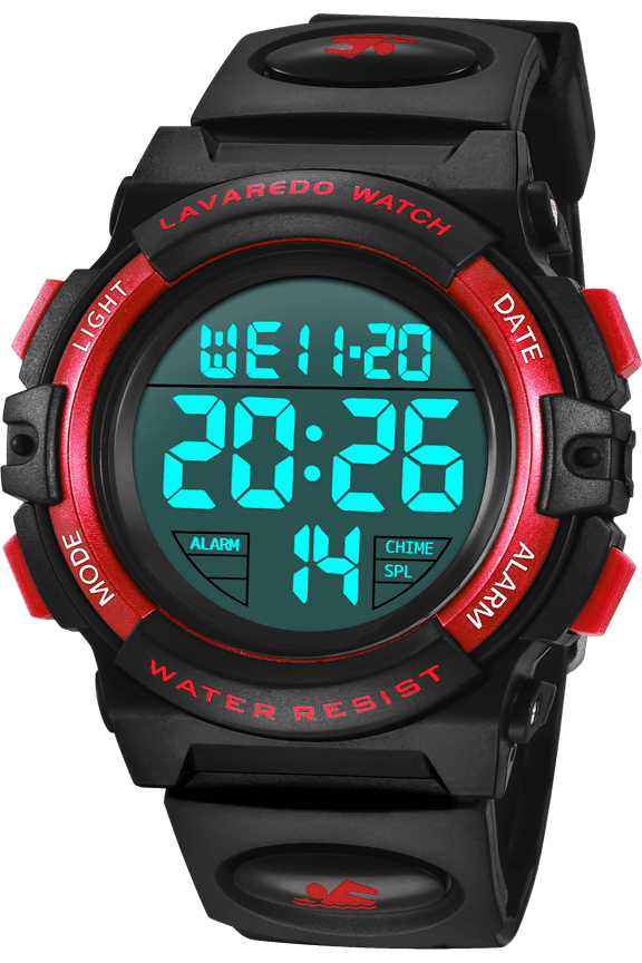 Kids Digital Sports Watch for Age 4-15 Waterproof Watches with Alarm Stopwatch Wrist Watches for Boys Girls Birthday Chriatmas Gift for Kids