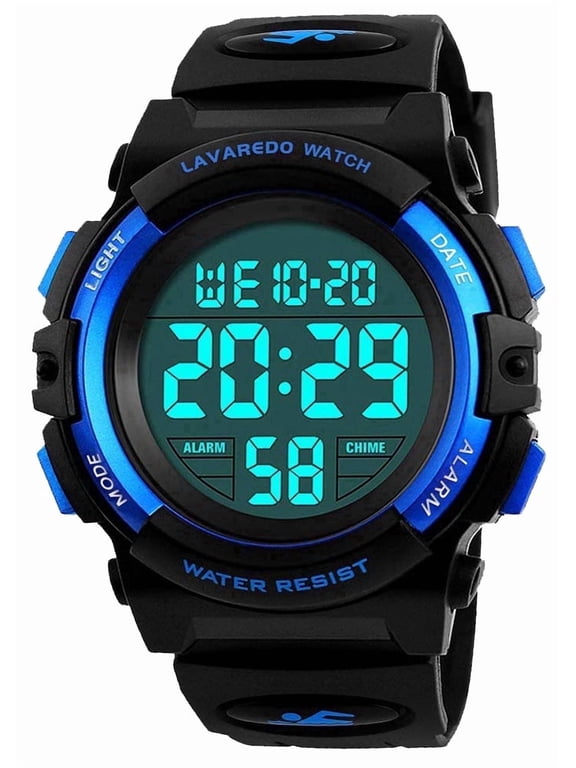 Kids Digital Sports Watch for Age 4-15 Waterproof Watches with Alarm Stopwatch Wrist Watches for Boys Girls Birthday Christmas Gift for Kids