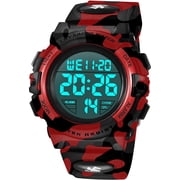 Kids Digital Sports Watch for Age 4-15 Waterproof Watches with Alarm Stopwatch Wrist Watches for Boys Girls Birthday Christmas Gift for Kids