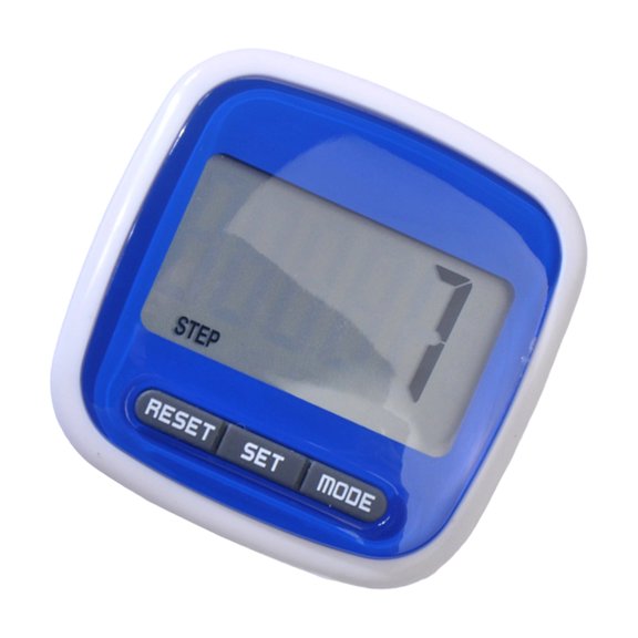 Digital Step Counter with 3 Button Control, Large LCD Pedometer for Walking Running Hiking and Daily Activity