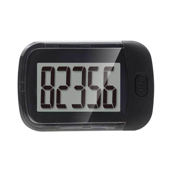 Digital Step Trackers Single Touch Operation Pedometer Step Counter With Large LCD Screen For Walking Running Activity