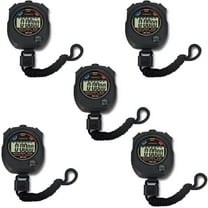 Digital Stopwatch Timer - Interval Timer with Large Display (Stopwatch*5)