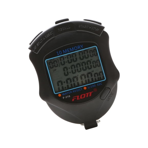 Digital Stopwatches Professional Stopwatches 10/30/60/100 Lap Memory Multifunctional Stopwatches with Countdown Timer