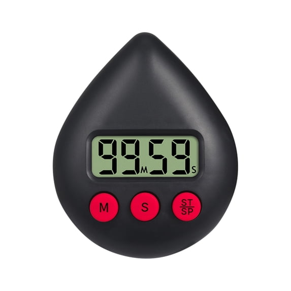 Digital Study Timer Drop Shaped Countdown Count Up Timer Reminder LCD ...