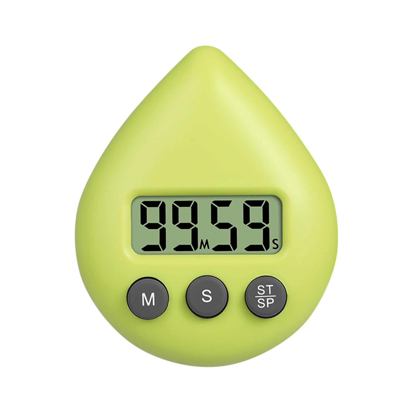 Digital Study Timer Drop Shaped Countdown Count Up Timer Reminder LCD ...