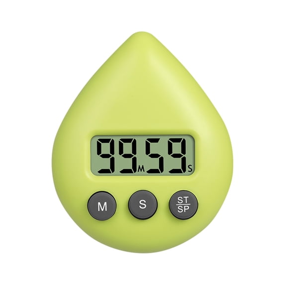 Digital Study Timer Drop Shaped Countdown Count Up Timer Reminder LCD ...