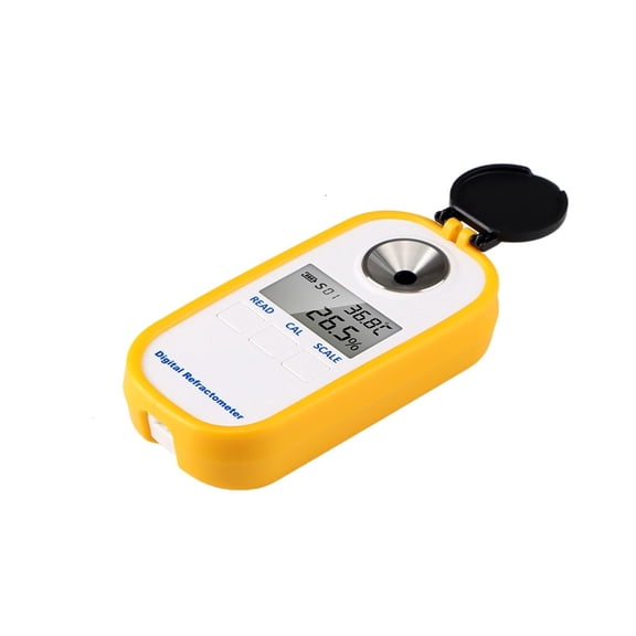 Digital Sugar Refractometer 0-50% / 0-94%Brix Beverage Sugar Tester Meter Suger Content Measuring Instrument For Fruits Drinks ,Widely Use