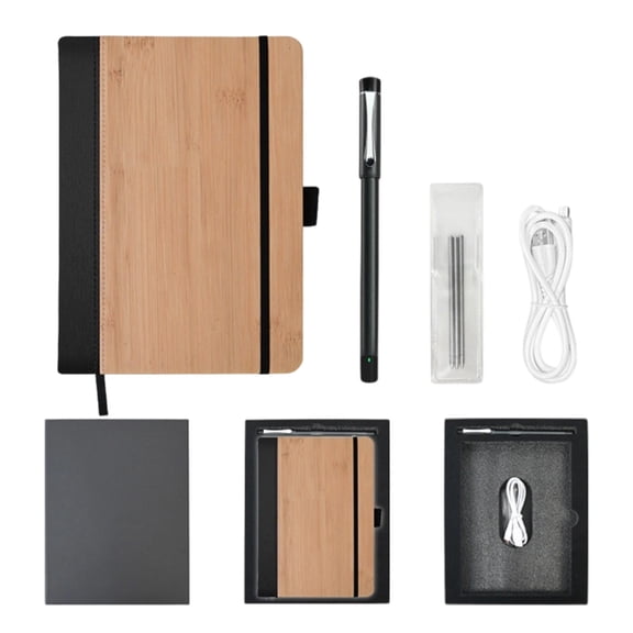 Digital Sync Smart Reusable Writing Notebook, Replaceable Paper Core Multifunctional Stationery For Daily Planning