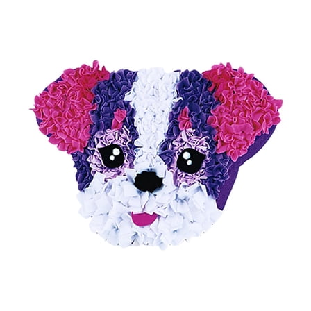 Digital System DIY Animal Pillow Craft Kit for Kids Fabric Art Project Mess Free Educational Toy