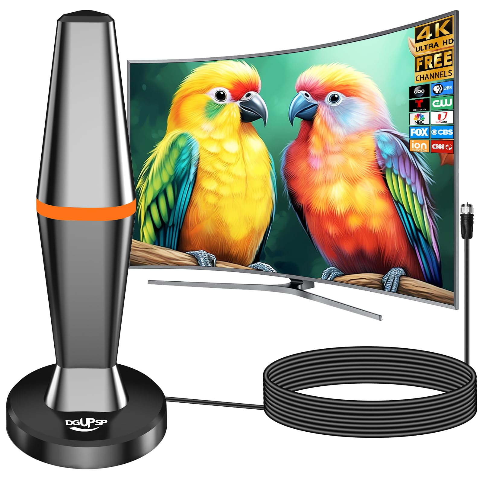 Digital TV Antenna for Smart Tv Indoor Antenna for Tv Without Cable ...