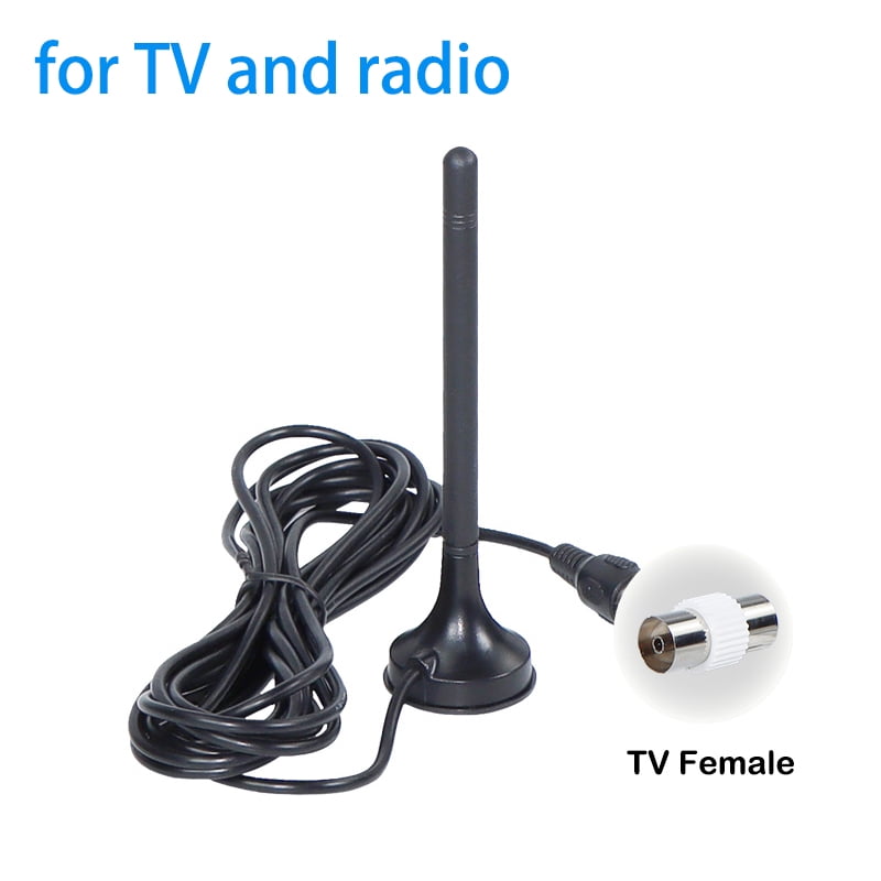 Digital TV Radio FM Antenna 80868MHz Indoor Signal Booster Amplifier