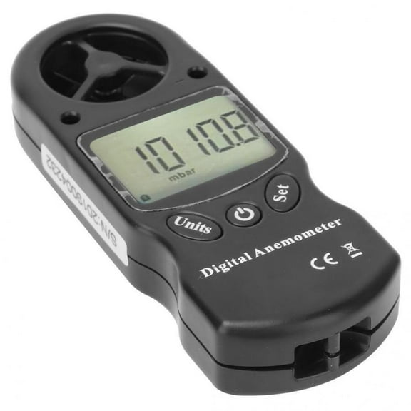 Digital Tachometer 8-in-1 Multiple Funcitional Portable Digital Anemometer Handheld Wind Speed Meter Wind Speed Tester TL-302