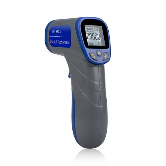 Digital Tachometer For RPM Measurement With 2.5-99999 Range, 0.1 Resolution,Non-Contact Speedometer For Motors, Fans, Engines,DT6685 Model
