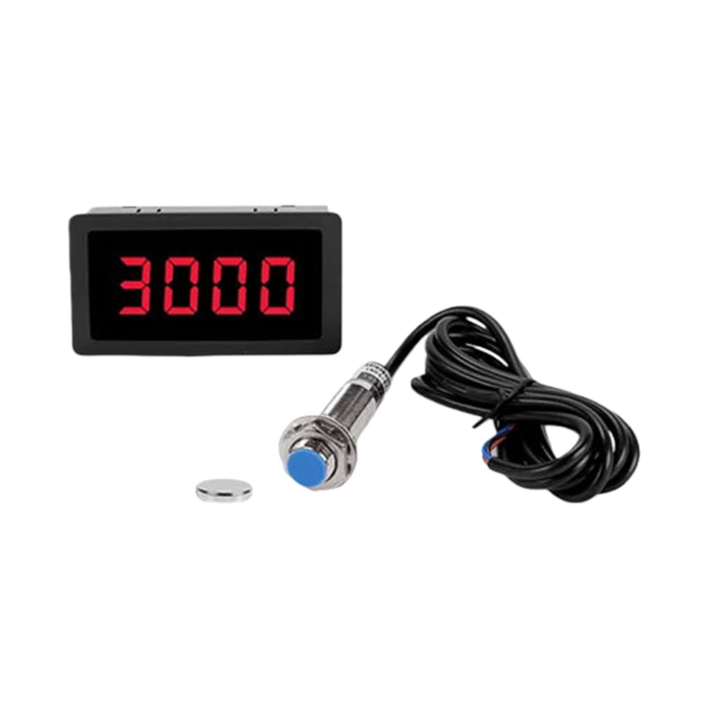 Digital Tachometer RPM Meter with Hall Sensors Real Time Speed Display ...