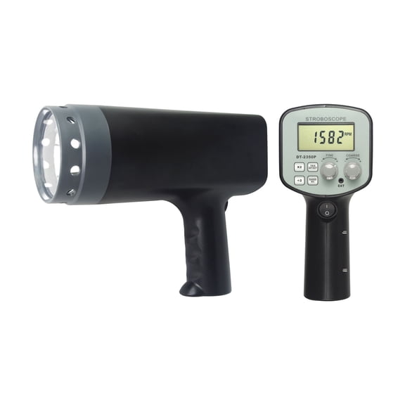 Digital Tachometer Stroboscope High Resolution Stroboscope Tester DT-2350PB LED Flash Strobe Tachometer Handheld Stroboscope 50 ~ 40,000 FPM ,Portable