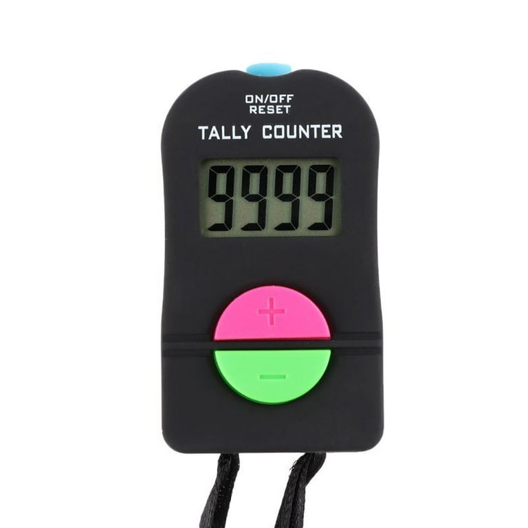 Digital Tally Counter Electronic Hand Held Clicker Sports Manual Clicker