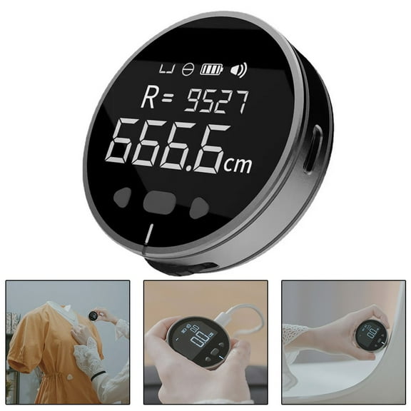 Digital Tape Measure Rechargeable Small for Smart Long Distance Rolling