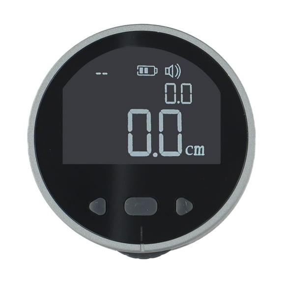 Digital Tape Measure for 99m Rolling Ruler with LCD Screen, Electronic Distance Meter for Curves & Cylinders, Aluminum Alloy Body