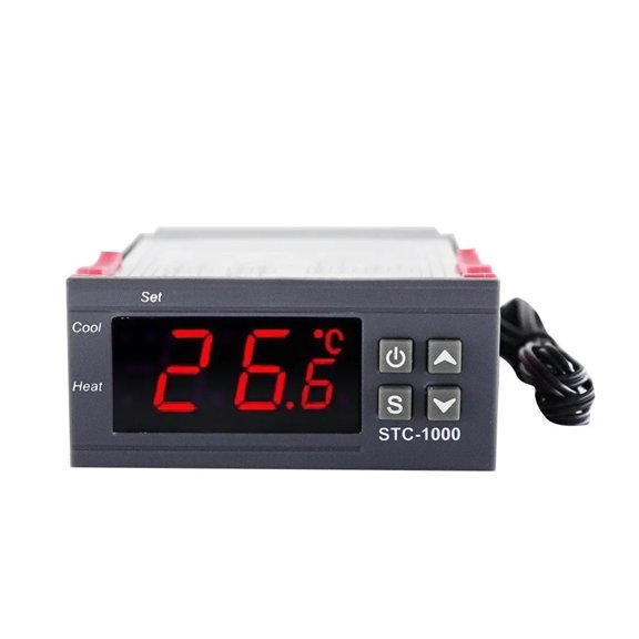 Digital Temperature Controller Thermostat Thermoregulator incubator Relay LED Heating Cooling
