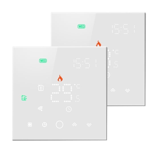 Digital Temperature Controller Wifi Thermostat Smart Home Gas Boiler Heating Programmable Works
