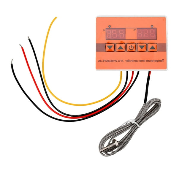 Digital Temperature Controllers DC12V 24V AC110-220V LED Temperature Controllers Heating Cooling Thermostat