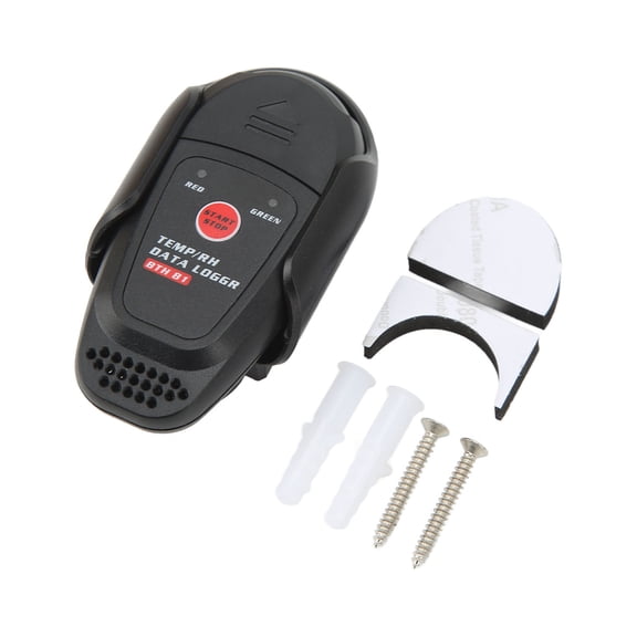 Digital Temperature Humidity Data Logger, High Accuracy USB Automatic Temp RH Recorder for Cold Chain Shipping & Lab Use