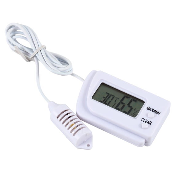 Digital Temperature & Humidity Meter for Incubators - Ideal for Pet Dogs, Tortoises, and Hatching Eggs Sensor