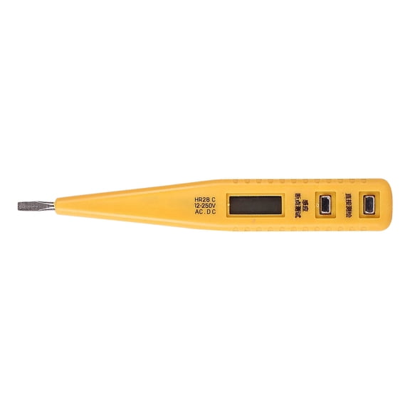 Digital Tester Pen with LCD Screen, 12-250V Dual-Mode Detection, ABS Housing for Electrical Repairs & Maintenance