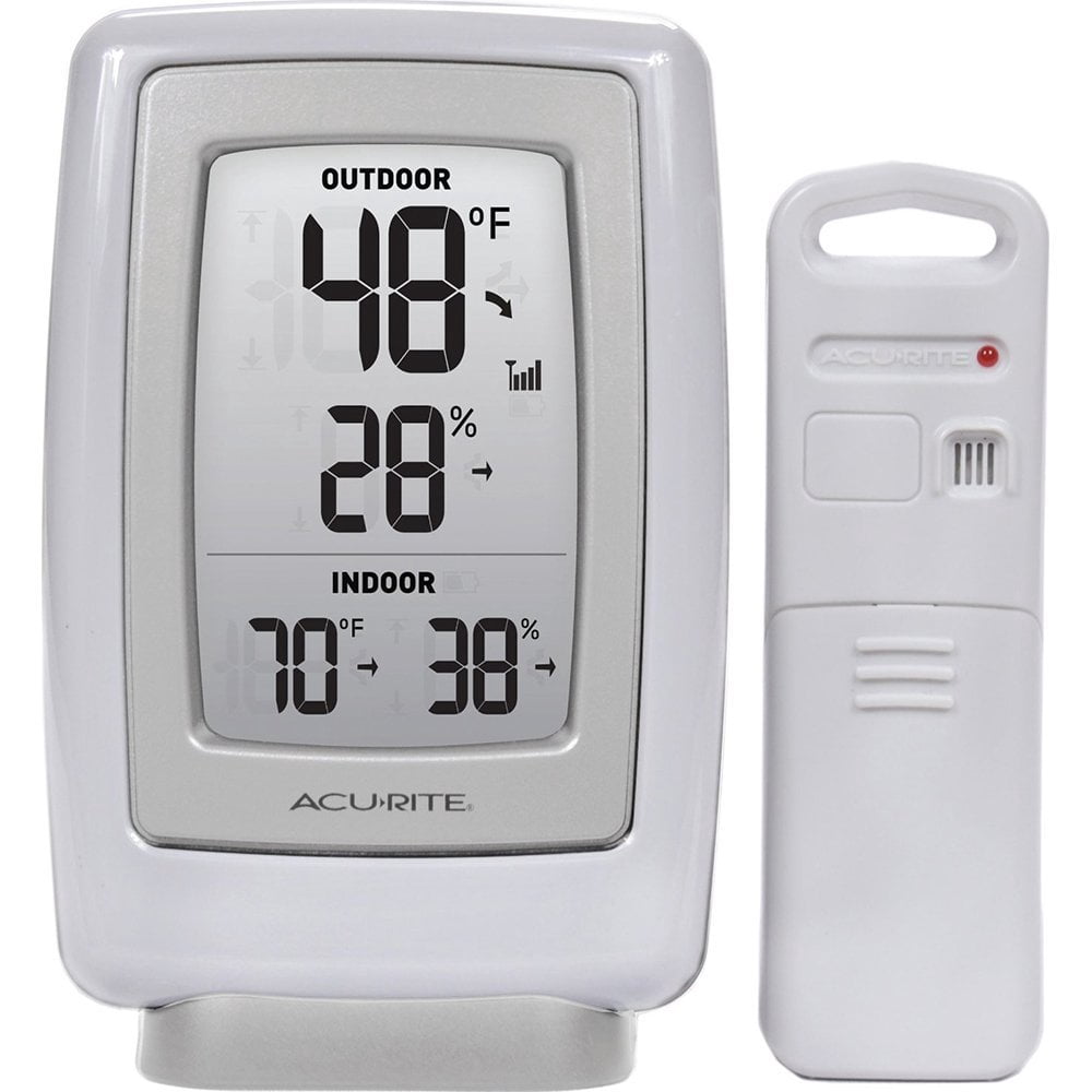 AcuRite Digital Thermometer, 4-13/16" H, 3-1/2" W — Residential Use, Standard Application