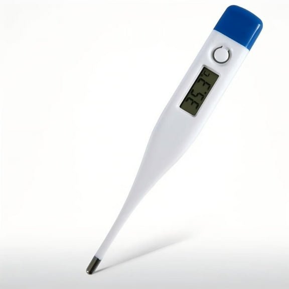 Digital Thermometer for Fever,Oral Thermometer for Baby,Rectal and Underarm Thermometer with an AG3 button battery,Basal Thermometer with Accurate & Easy to use for Adults and Kids