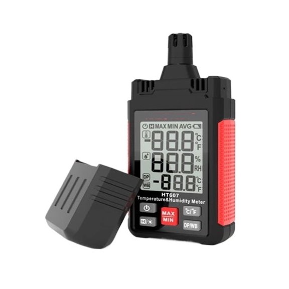 Digital Thermometer Hygrometer, Temperature Sensor High Precision Humidty Meter Thermo-hygrometer With Ambient Dew Point