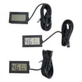 thumbnail image 1 of Digital Thermometer Hygrometer with Probe Indoor Temperature Humidity Meter Hygrometer Gauge for Incubator Reptile Plant, 1 of 8