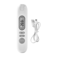 thumbnail image 1 of Digital Thermometer with Stainless Steel Probe, LCD Display for BBQ,Cooking,Baking,USB Charging,over Temperature Warning,1 * Digital Thermometer with Stainless Steel Probe, 1 of 5