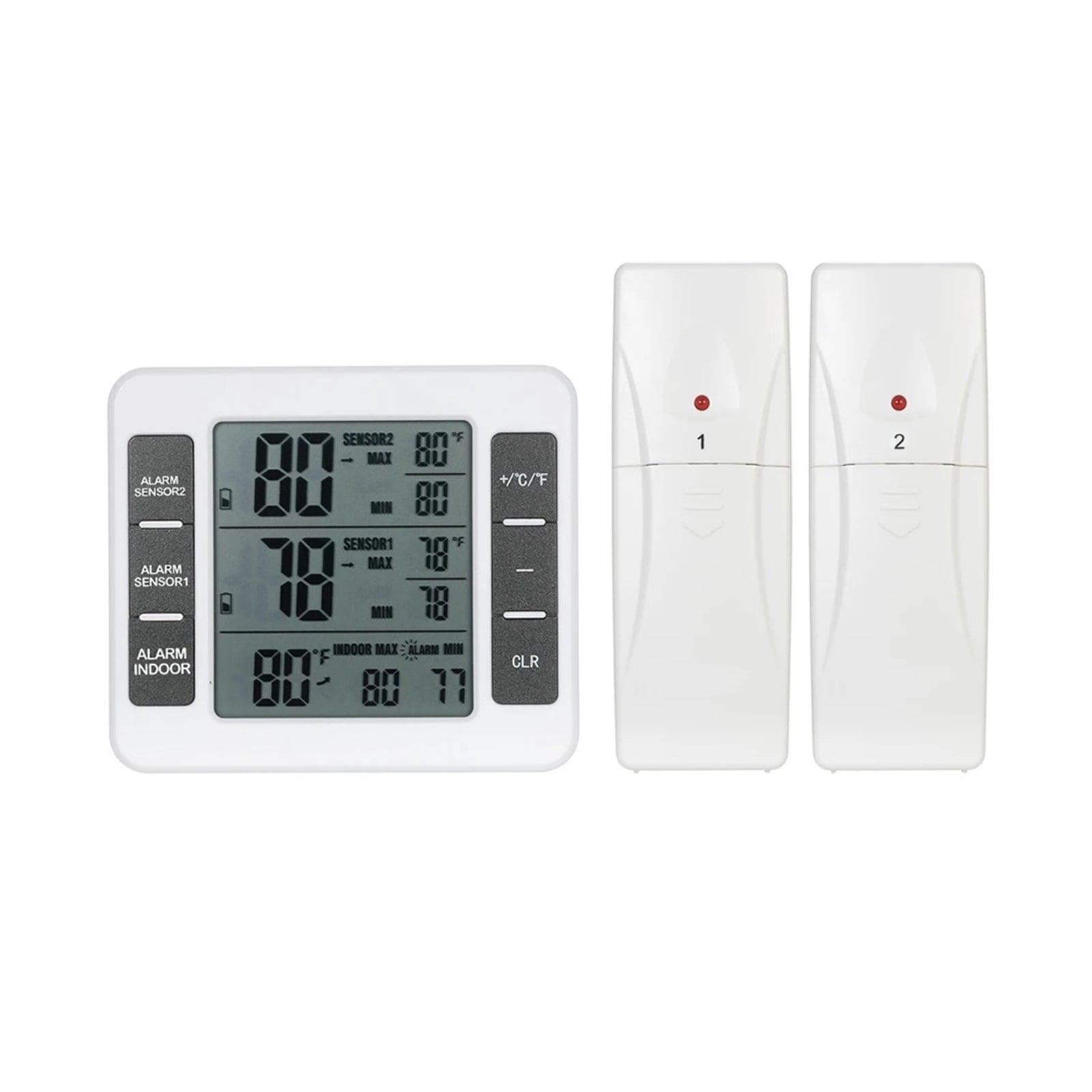 Digital Thermometer Temperature Meter Indoor Outdoor Weather Station Wireless Transmitter ,Weather Forecast