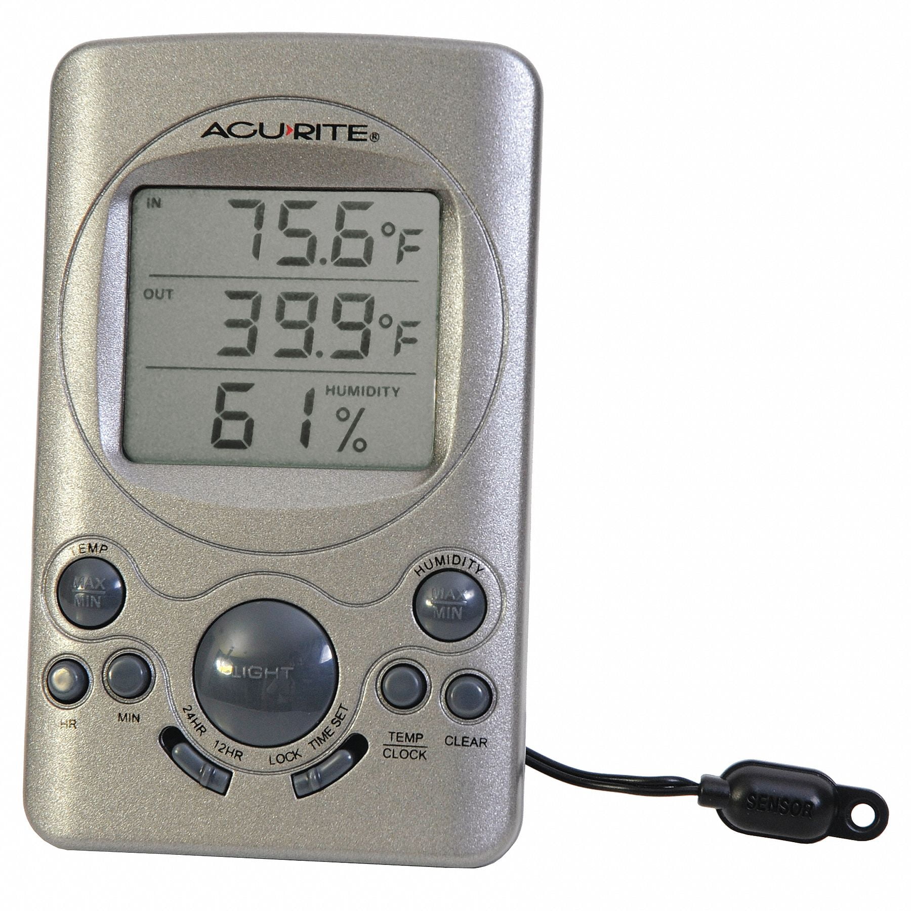 Acurite 2-3/4 W x 3-1/8 H Plastic Digital Indoor & Outdoor Thermometer -  Town Hardware & General Store
