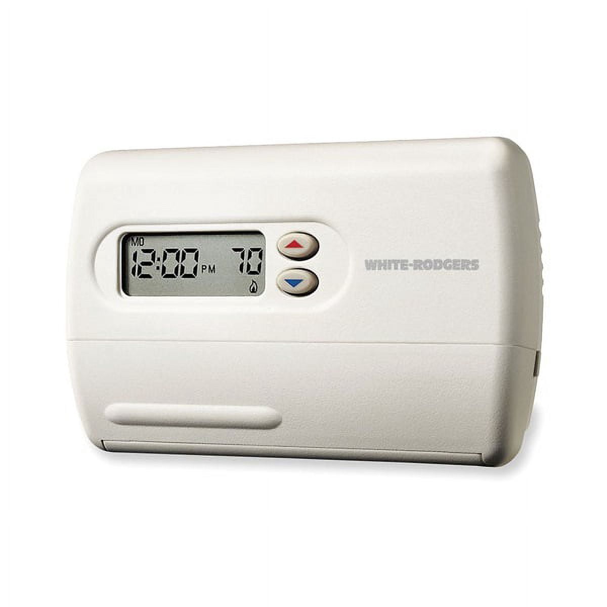 White-Rodgers 1D30-399 Heat Only Wall Thermostat – Low Volt, Dial Off Switch, Horizontal Mount, For RVs