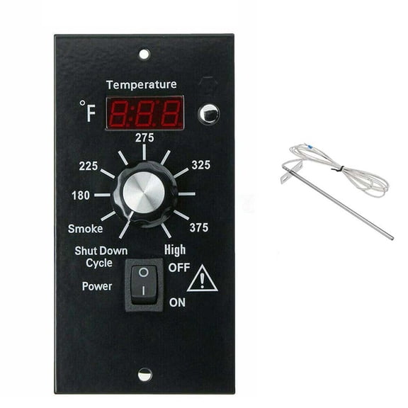 Digital Thermostat Control Panel Kit Compatible for Traeger Pellet Grills BAC236