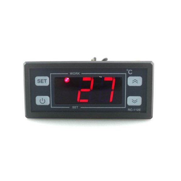 Digital Thermostat Regulator 0-99C Temperature Controller With NTC Sensor LED Display