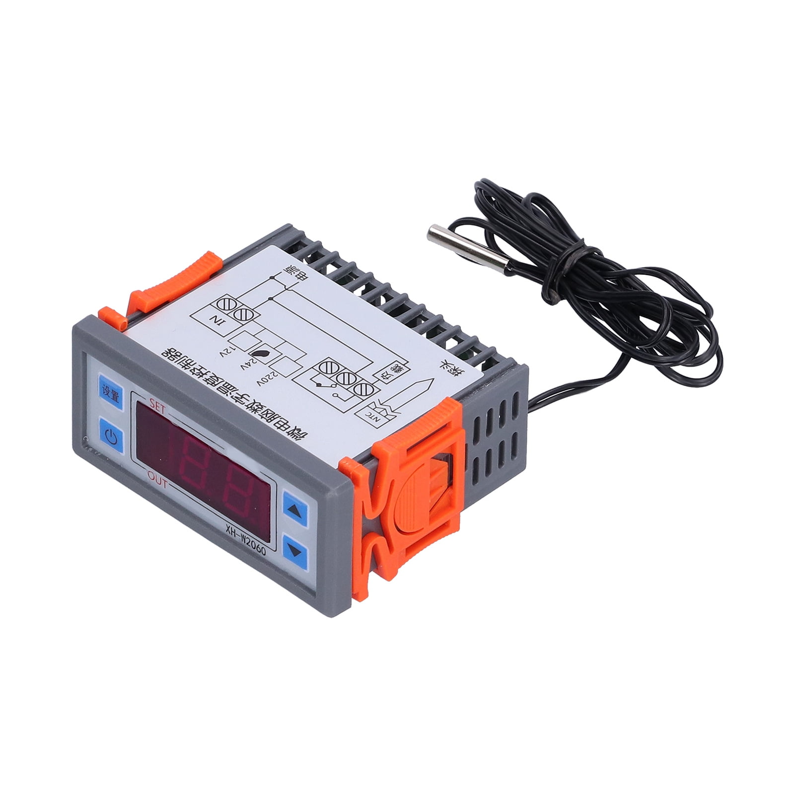 Registant Temperature Control Digital Thermostat, Stable Installation Temperature Controller ...