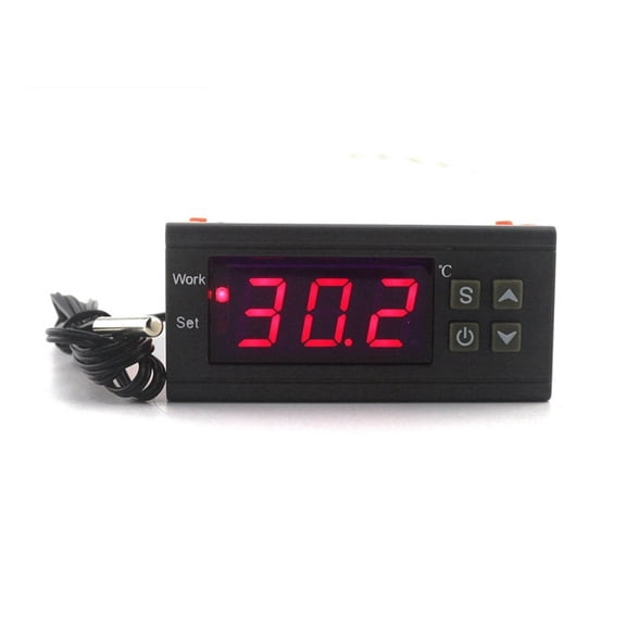 Digital Thermostat Temperature Controller Regulator For Incubator Heating Cooling Control -50~110 ,Easy to Install