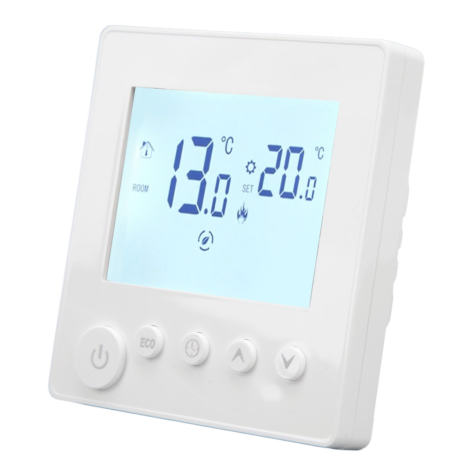 Digital Thermostat With Remote Control, LCD Display, Programmable, NTC